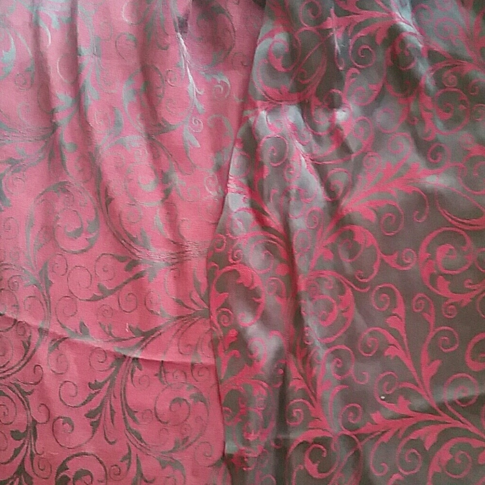 Scarf hijab wrap navy blue and burgandy red